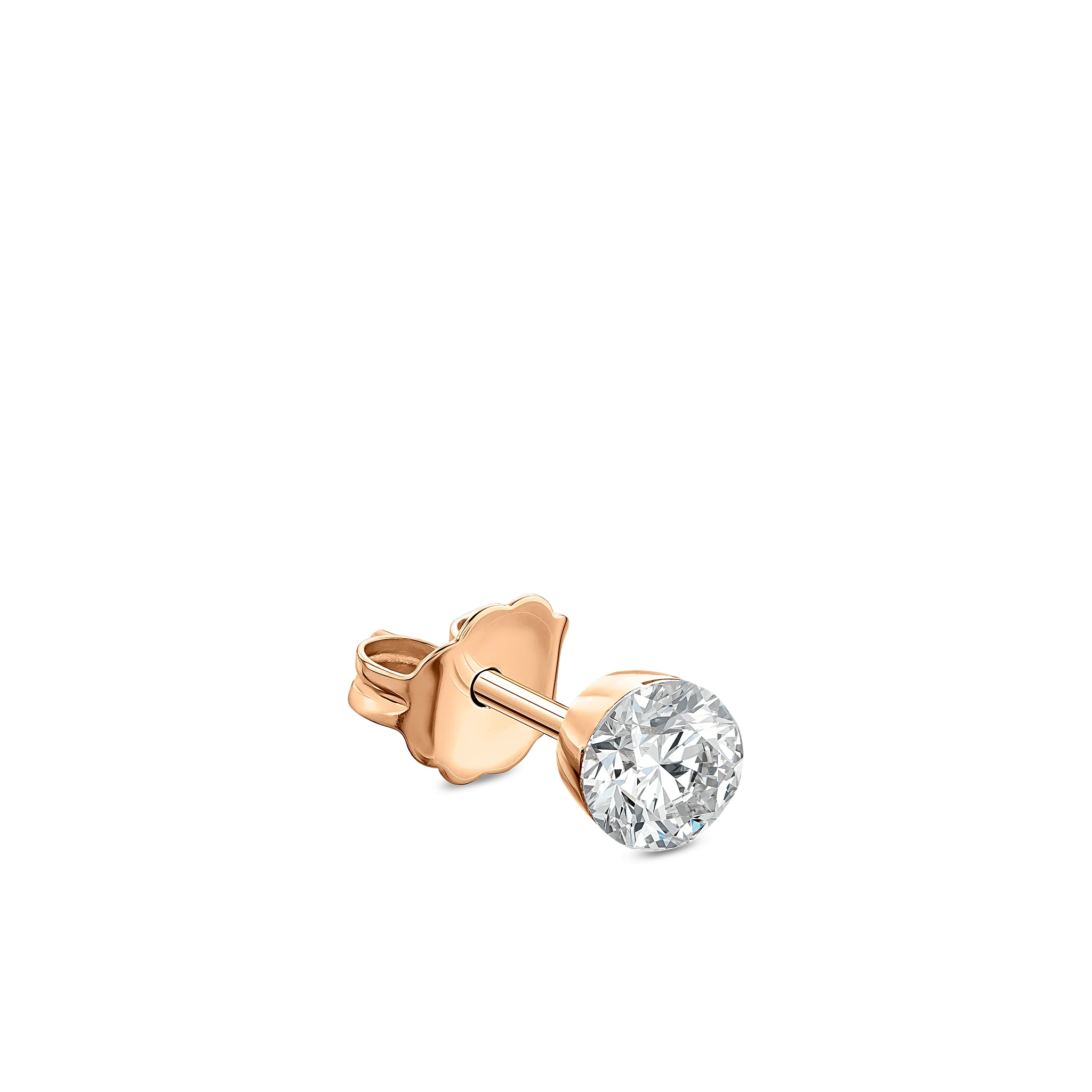 Invisible Set Diamond Stud Earring - Image 104