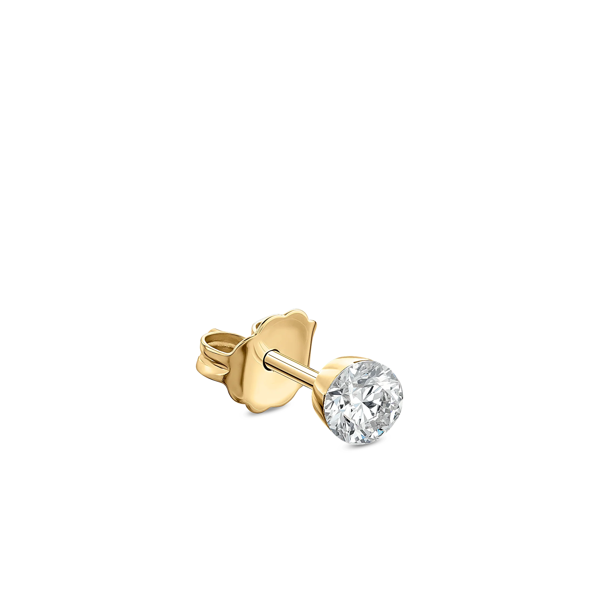 Invisible Set Diamond Stud Earring - Image 109