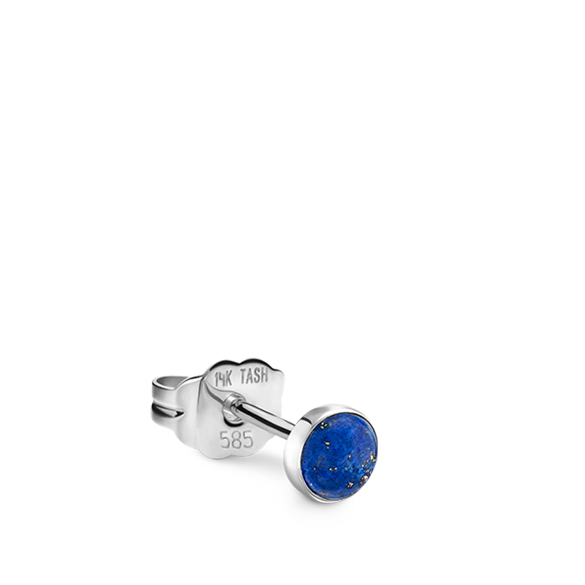 Lapis Stud Earring
