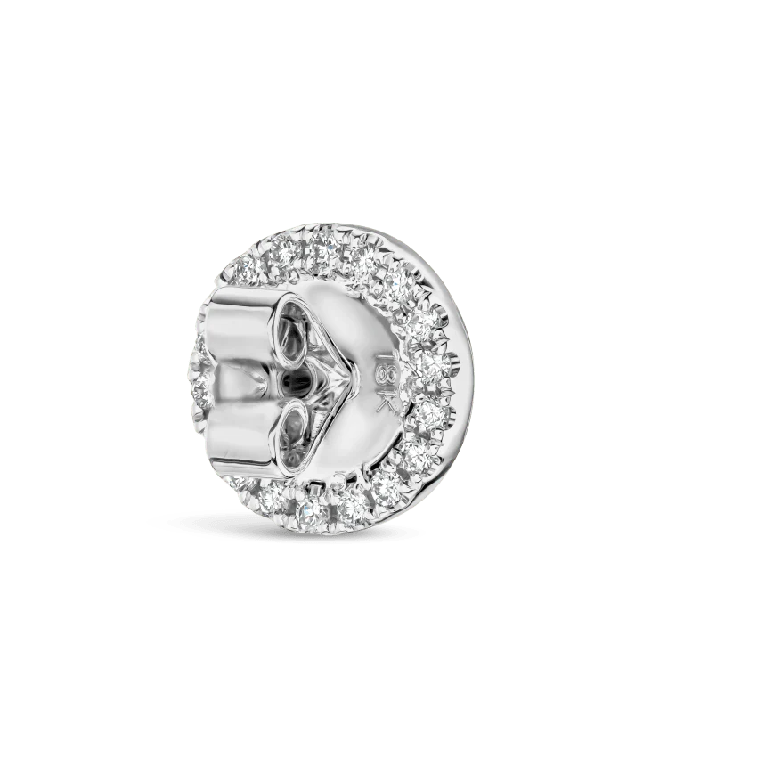 Marquise and Floating Lance Diamond Stud Earring - Image 5