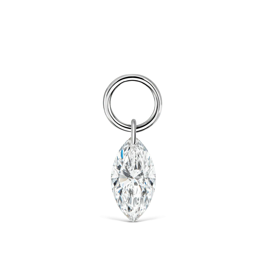 Marquise Diamond Charm - Image 7