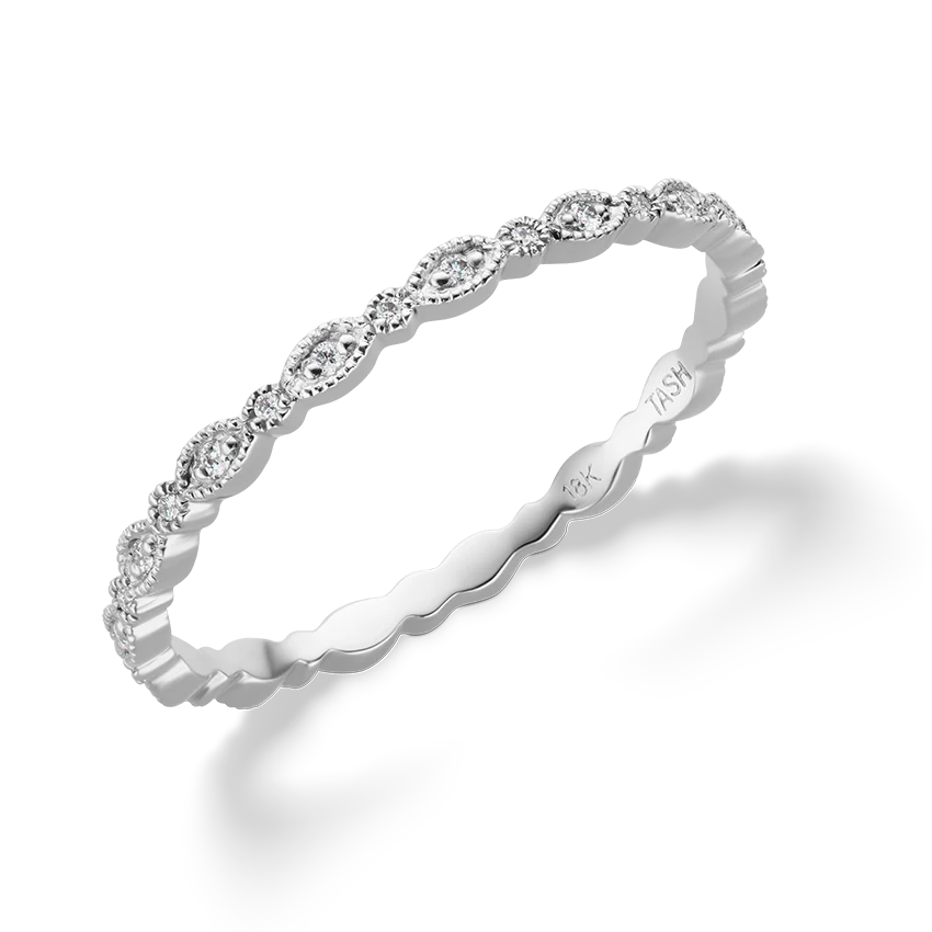 Marquise Diamond Micropavé Finger Ring - Image 7