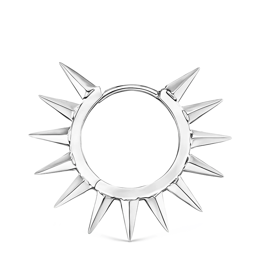 Metal Mohawk Hoop Earring - Image 13