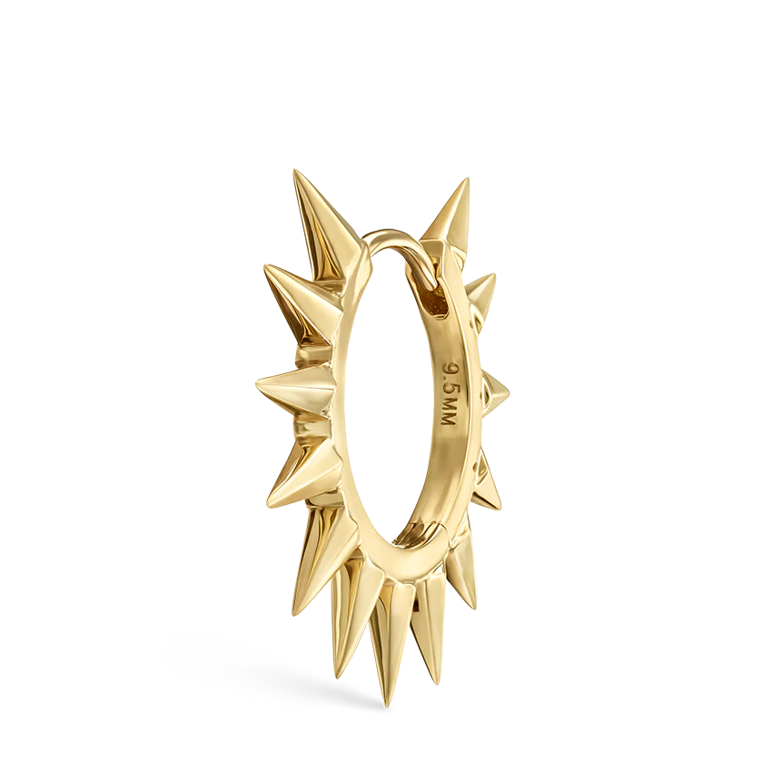 Metal Mohawk Hoop Earring - Image 34