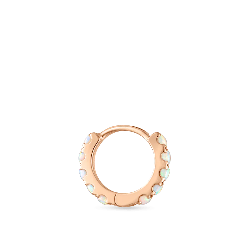 Opal Eternity Hoop Earring - Image 17