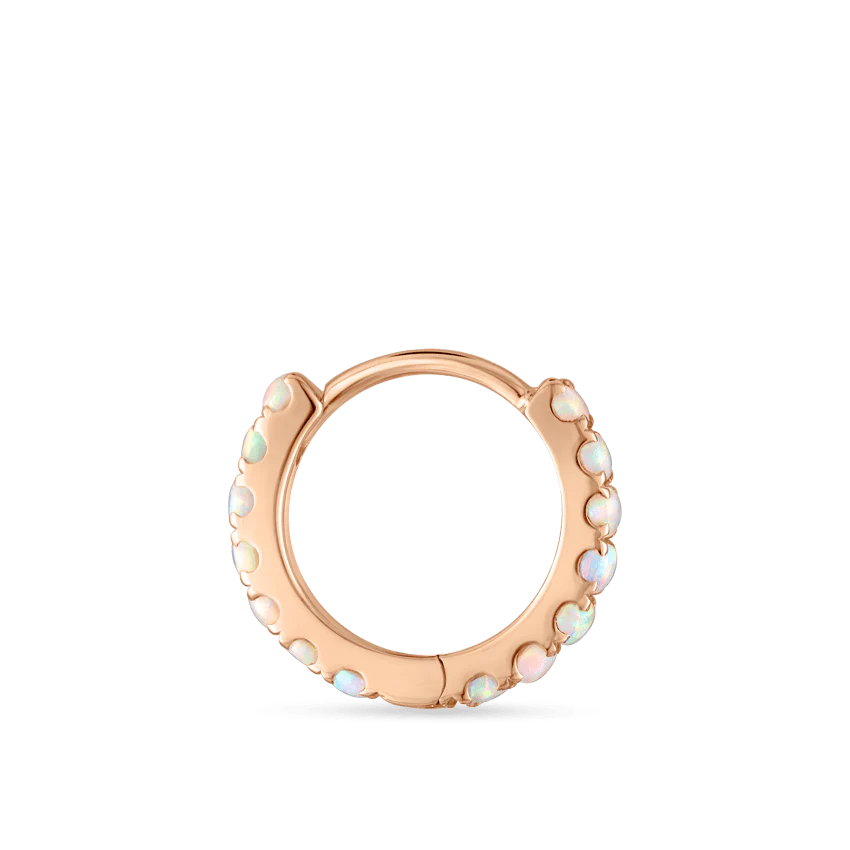 Opal Eternity Hoop Earring - Image 20