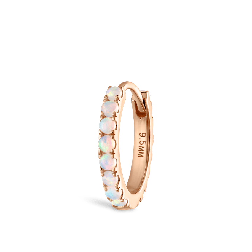 Opal Eternity Hoop Earring - Image 21