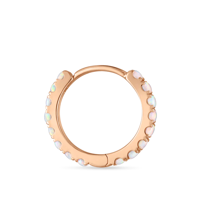 Opal Eternity Hoop Earring - Image 22