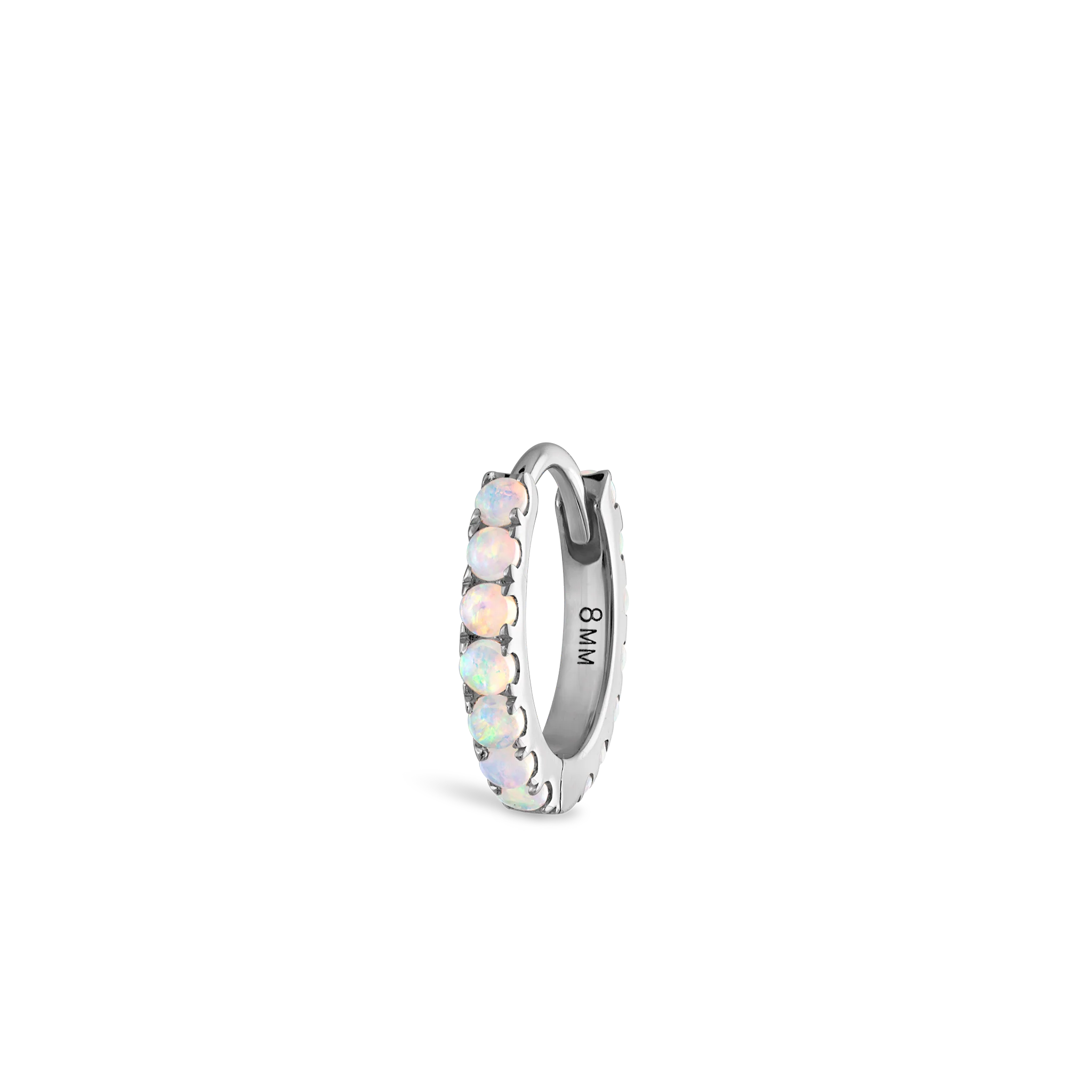 Opal Eternity Hoop Earring - Image 27