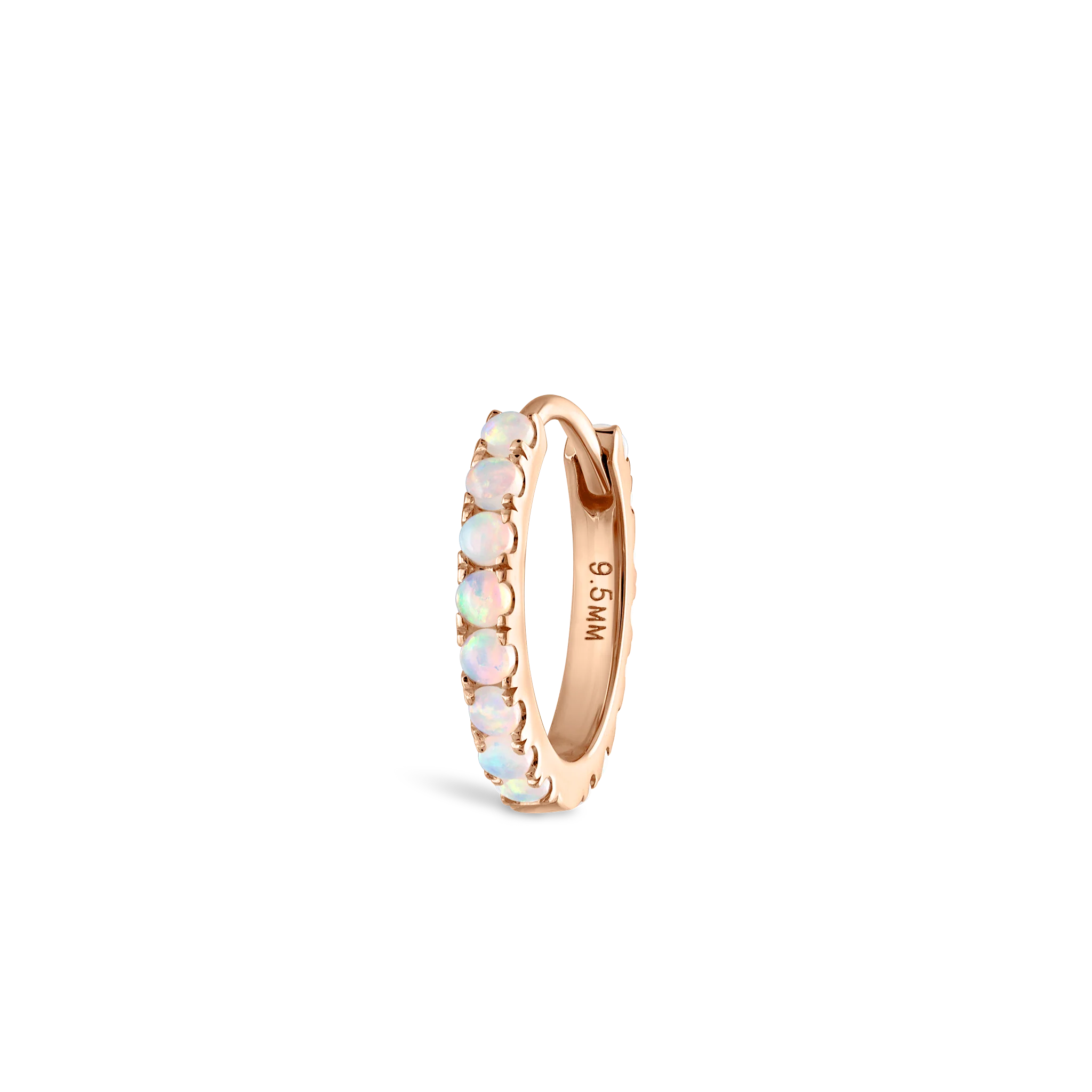 Opal Eternity Hoop Earring - Image 29