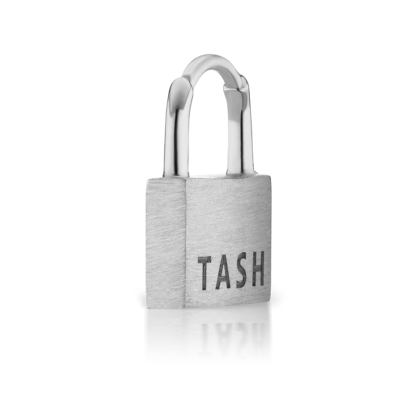 Padlock Hoop Earring (Non-Rotating) - Image 6