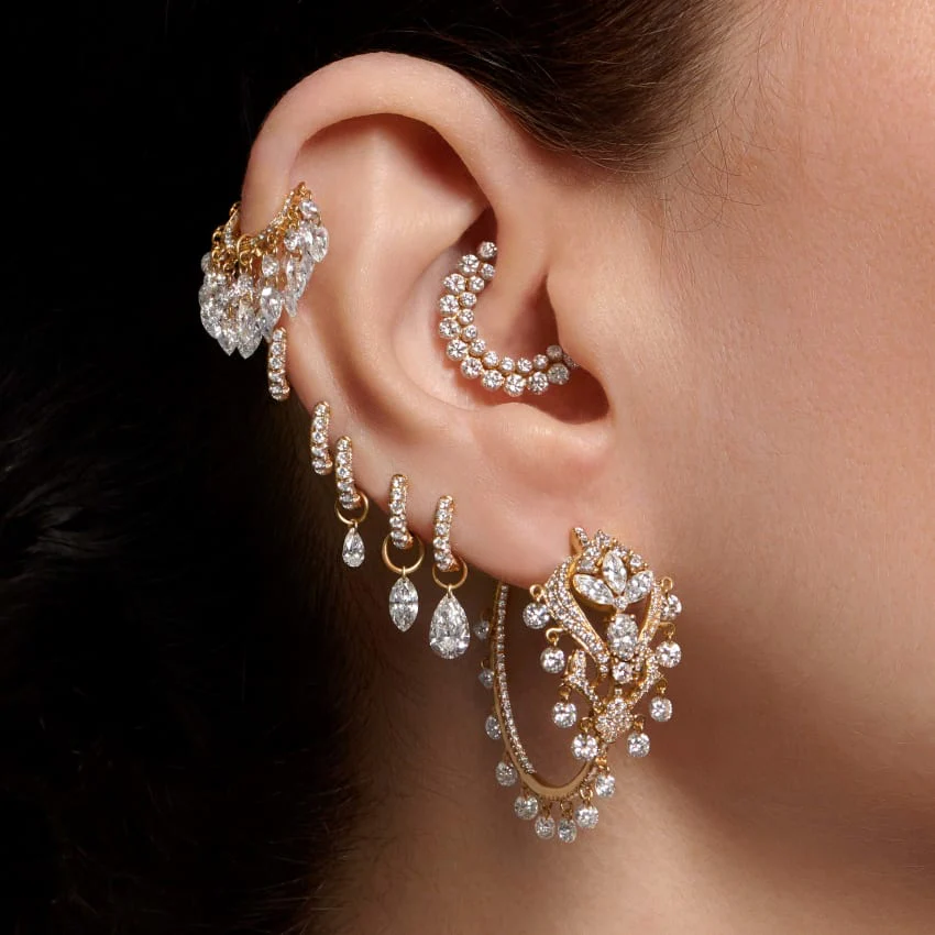 Pear Floating Diamond Charm - Image 27