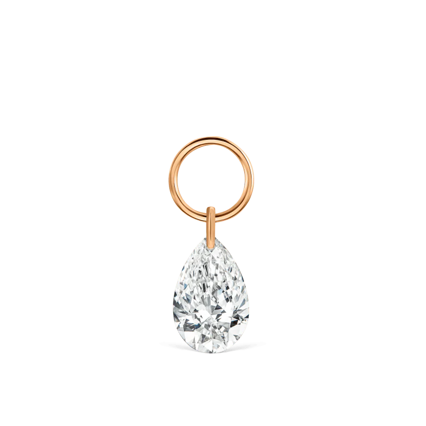 Pear Floating Diamond Charm - Image 50