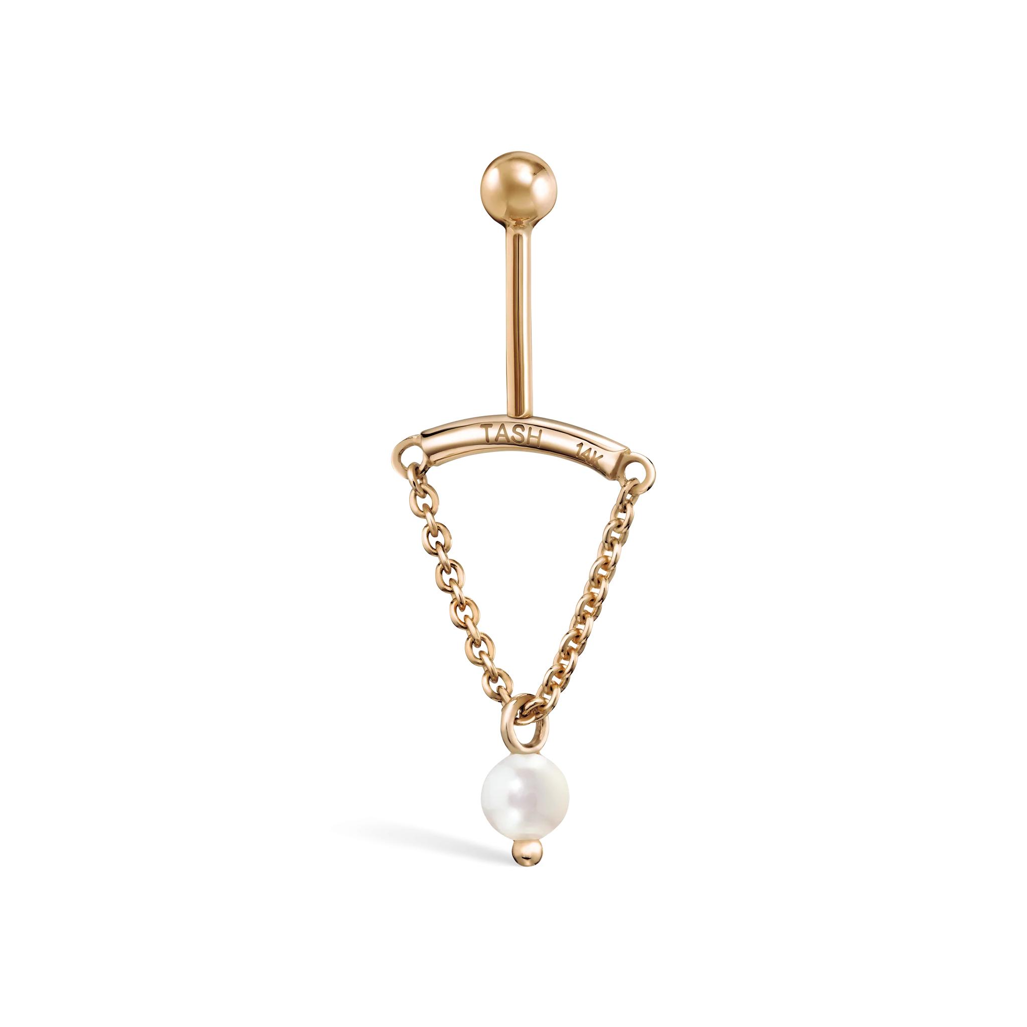 Pearl Drape Threaded Stud Earring - Image 30