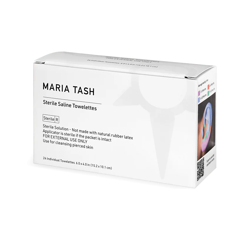 Piercing Aftercare Saline Wipes - Image 3