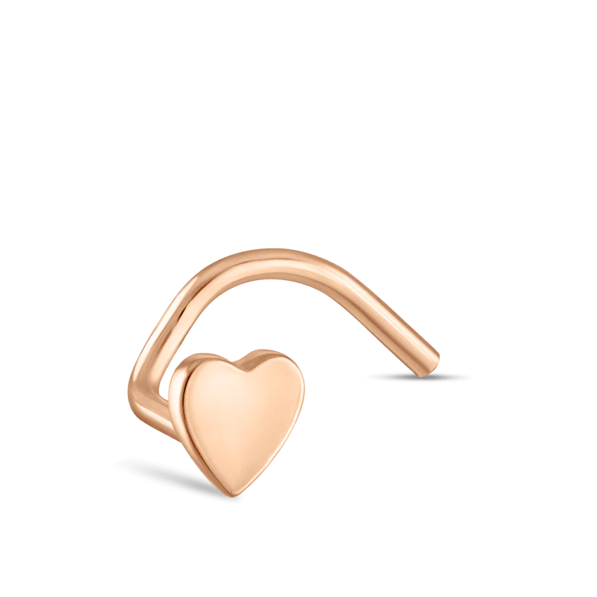 Plain Heart Nostril Screw - Image 12