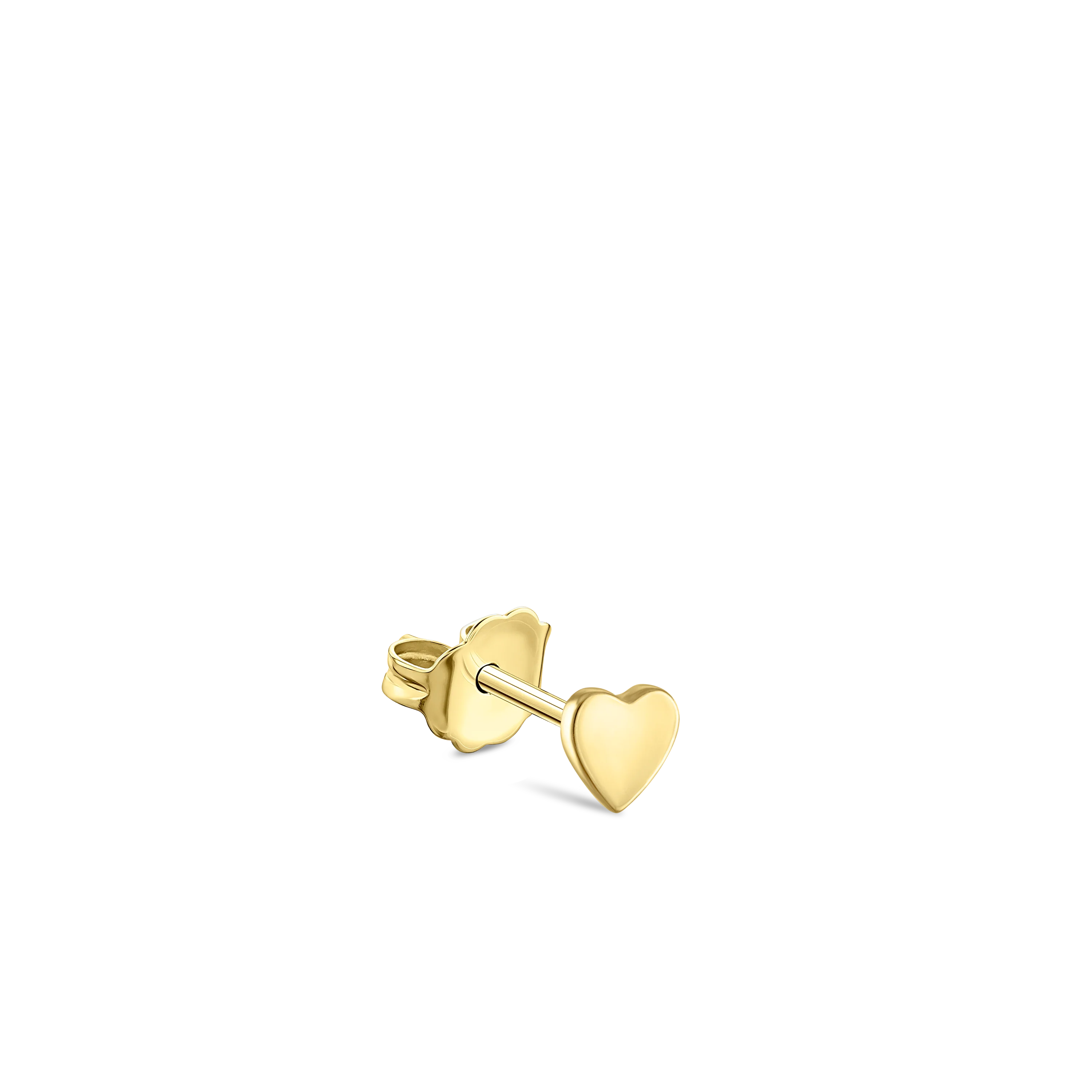 Plain Heart Traditional Stud Earring - Image 14