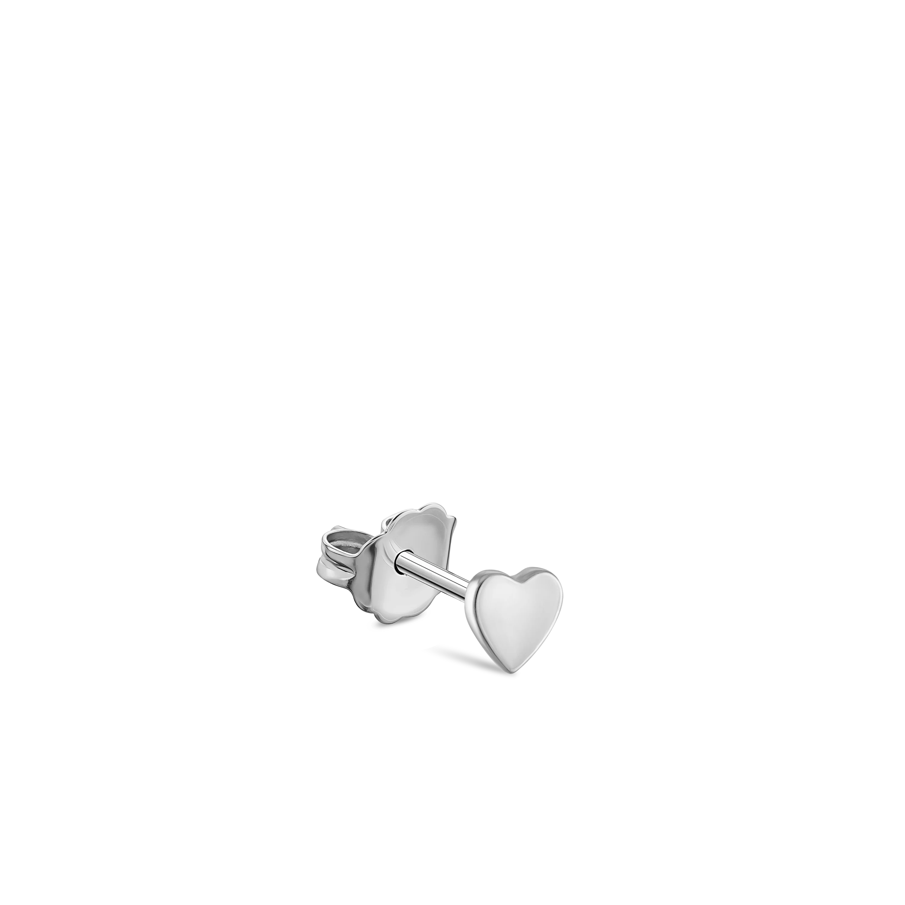 Plain Heart Traditional Stud Earring - Image 15