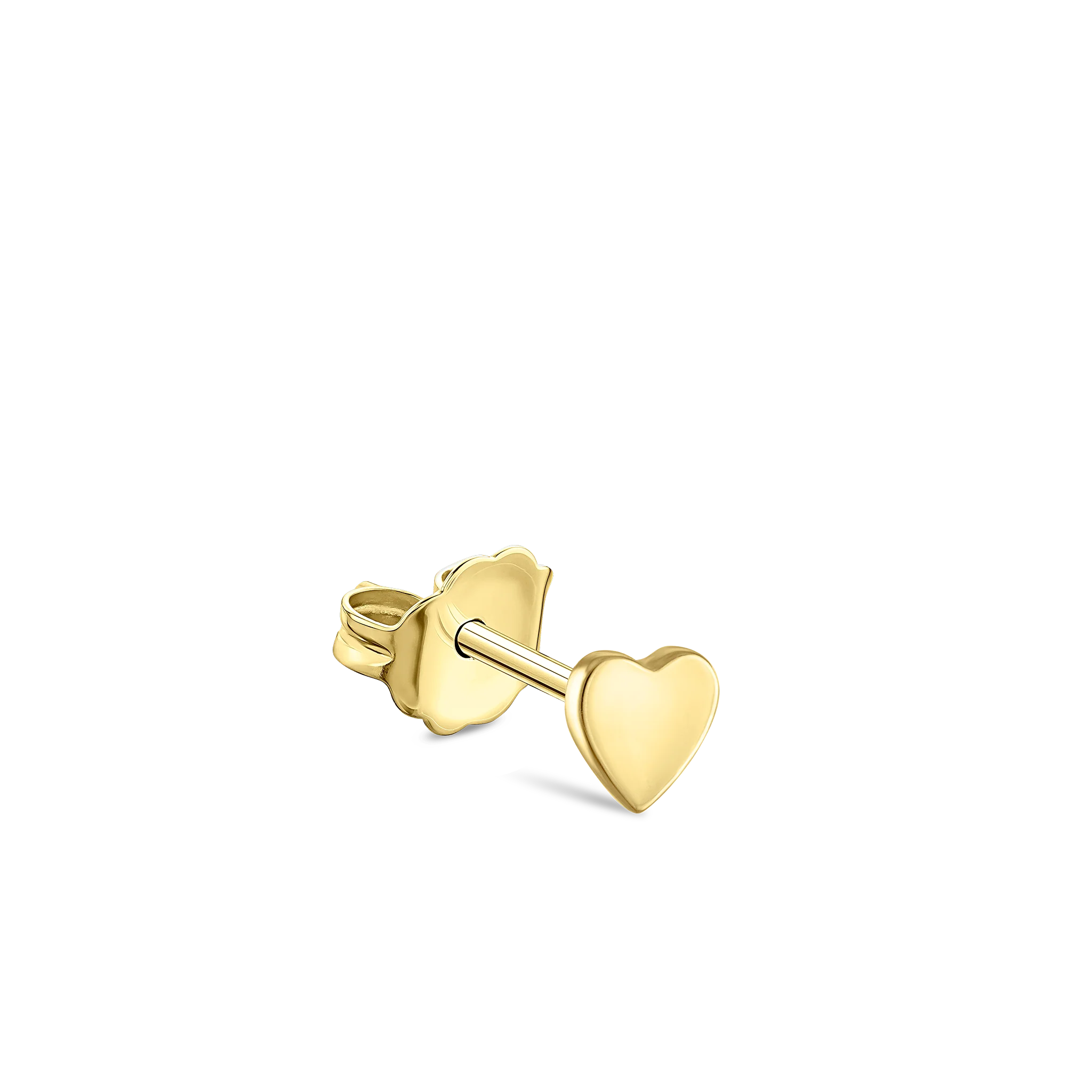 Plain Heart Traditional Stud Earring - Image 17
