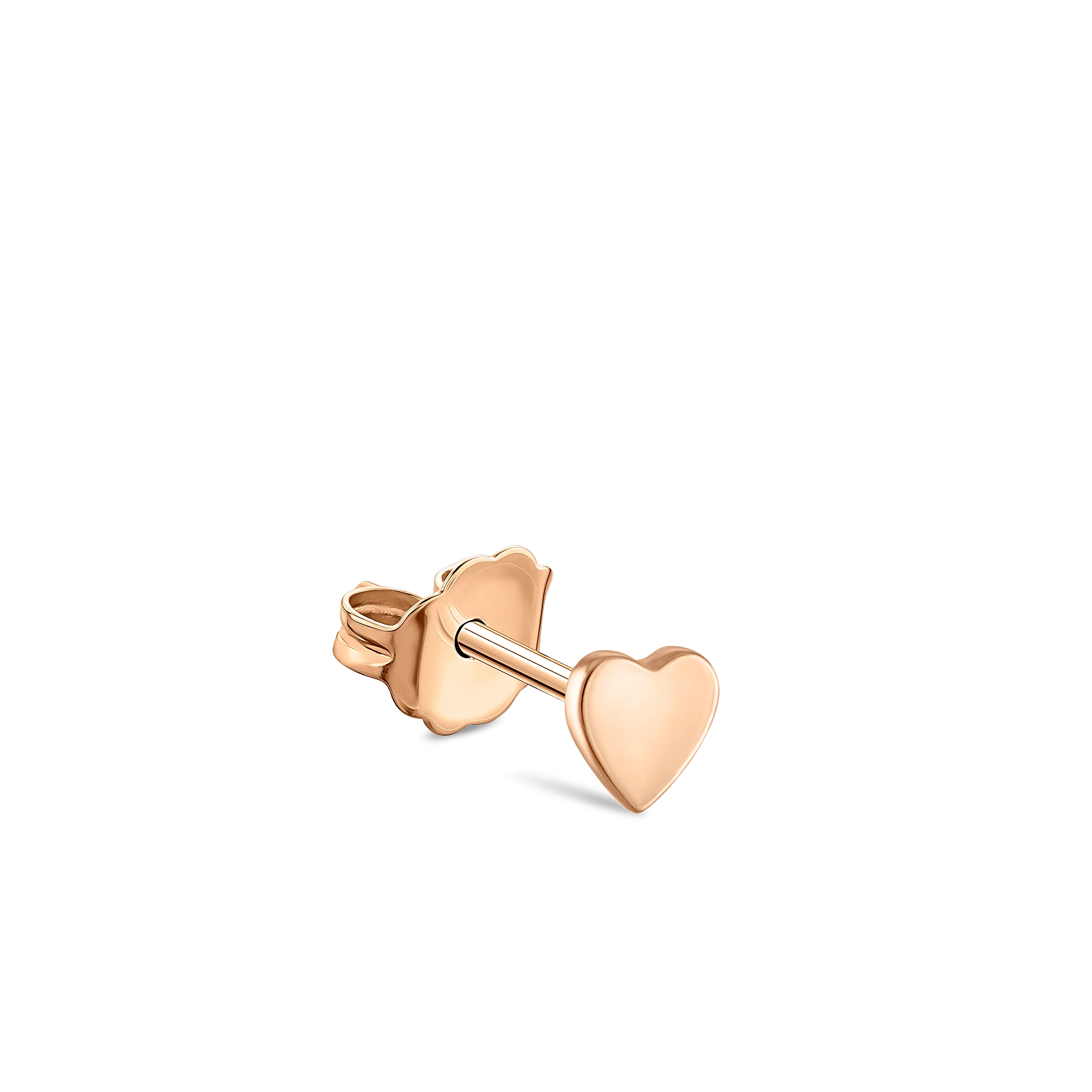 Plain Heart Traditional Stud Earring - Image 19