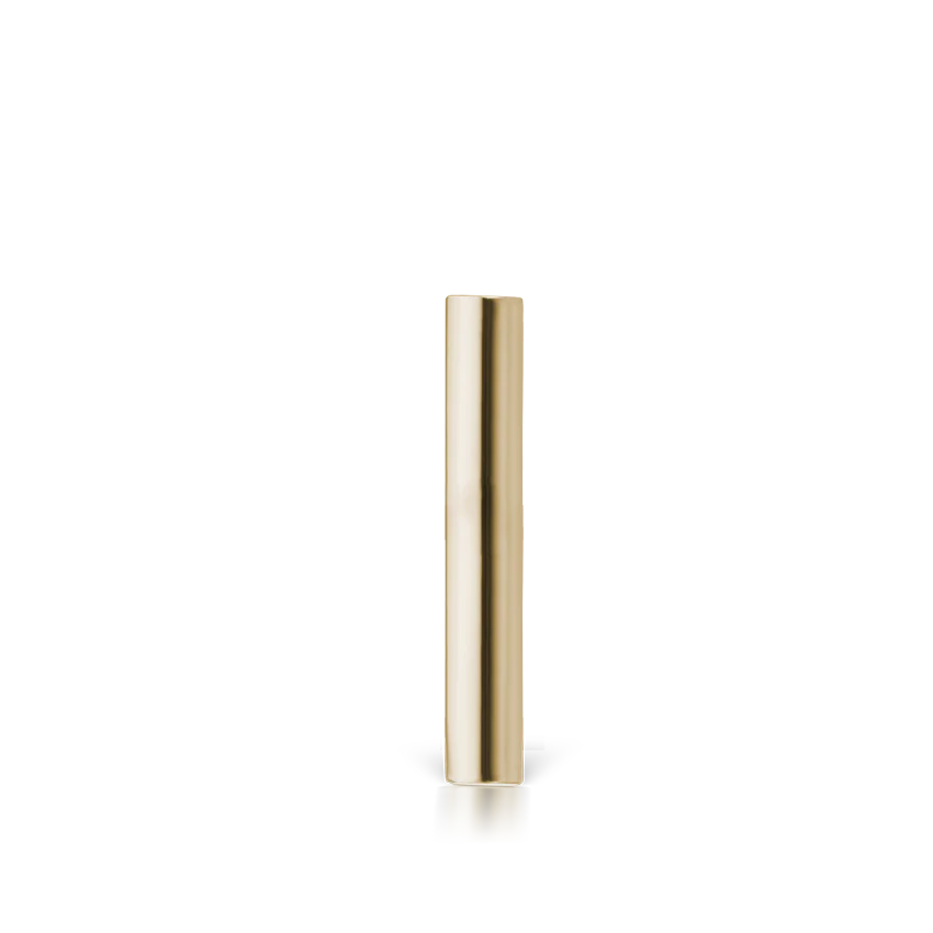 Polished Round Bar Stud Earring - Image 7