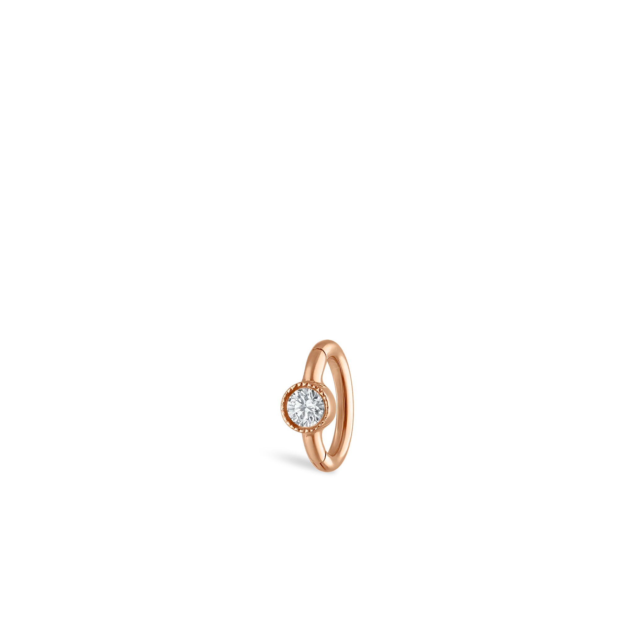 Scalloped Diamond Hoop Earring - Image 43