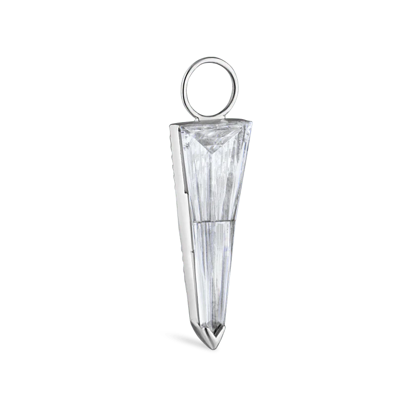 Silhouette Cluster Diamond Charm - Image 2