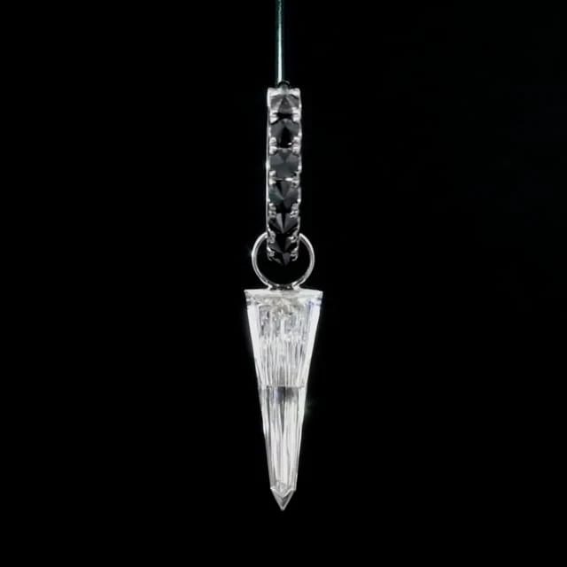 Silhouette Cluster Diamond Charm - Image 5