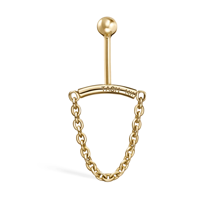 Single Chain Threaded Stud Drape With Titanium Backing - Image 14