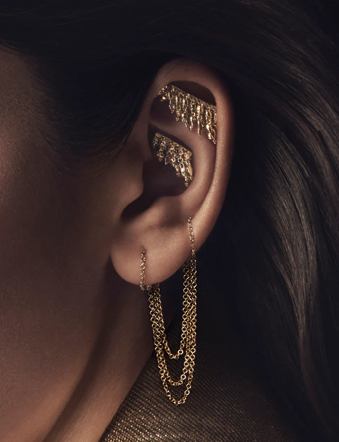 Tassel Bar Threaded Stud Earring - Image 27