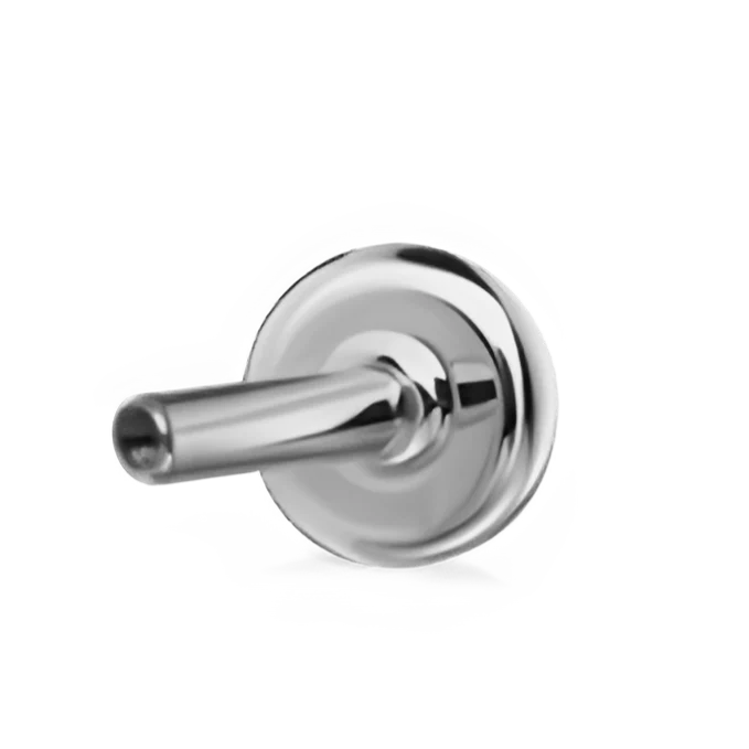 Titanium Disc Threaded Earring Back