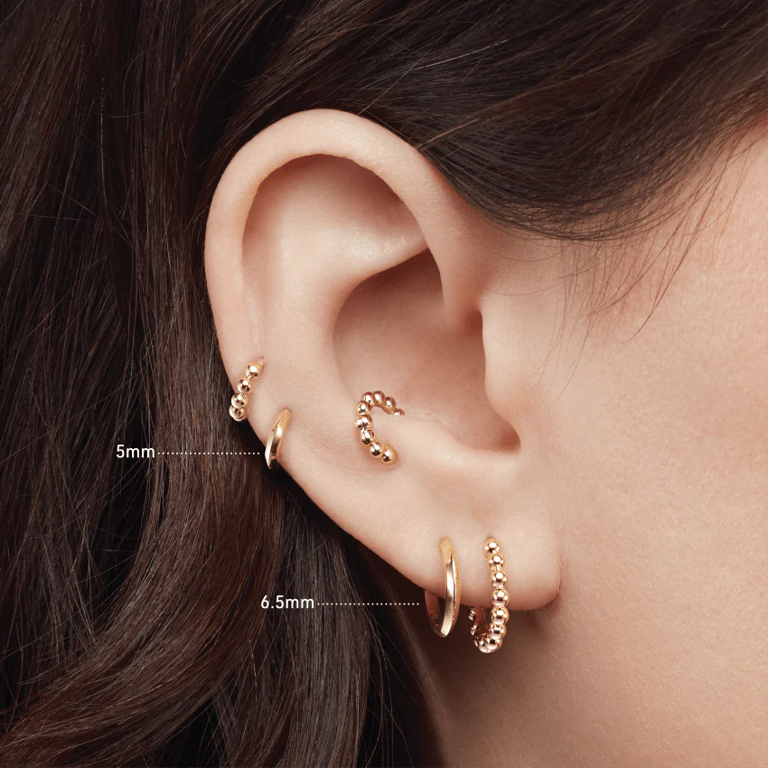 Vertex Hoop Earring - Image 65